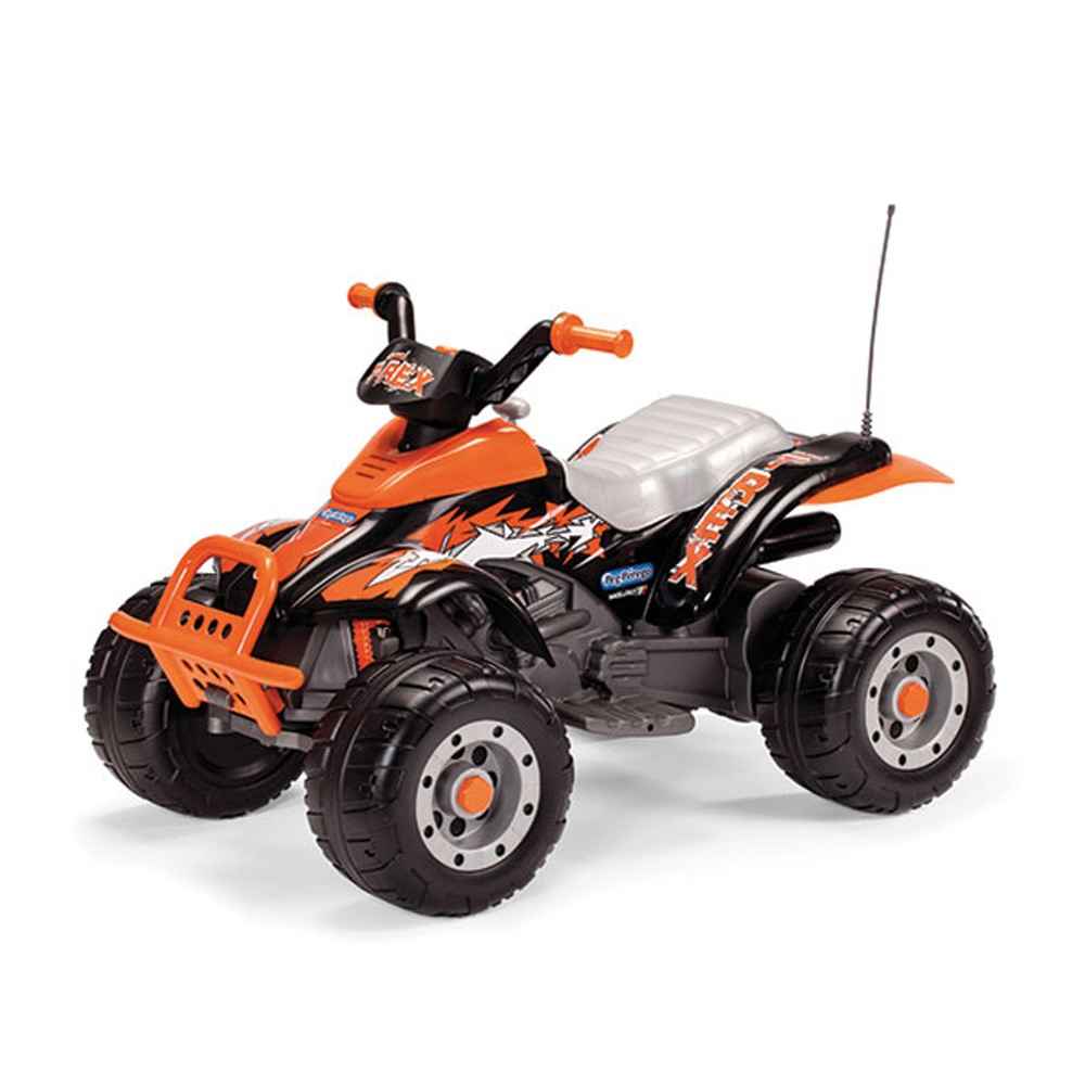 Peg Perego AOR0066 Corral T-Rex Akülü Atv Motor 12 Volt Turuncu