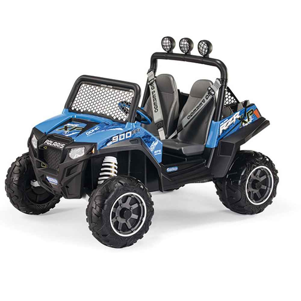 Peg Perego Polaris Ranger RZR 900 Akülü Araba 12 Volt Blue