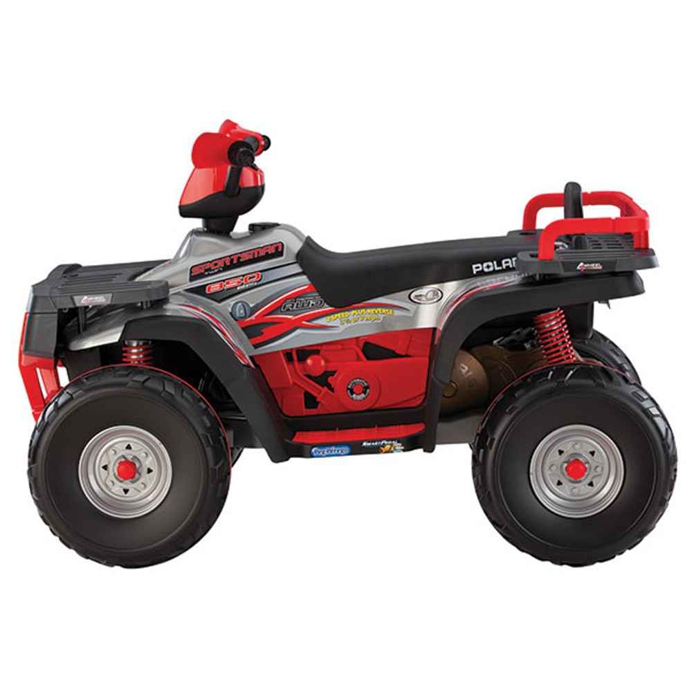 Peg Perego Polaris Sportsman 850 Akülü Atv Motor 24 Volt Silver