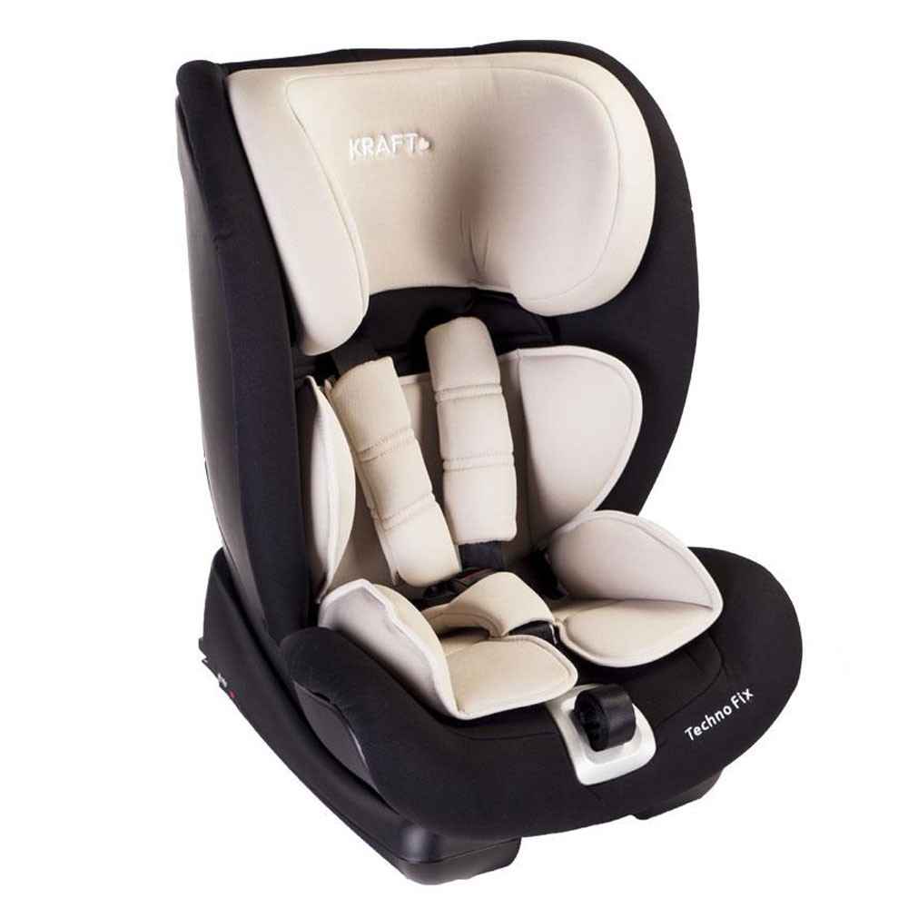 Kraft CMST-2 Tekno Fix İsofixli Oto Koltuğu 9-36 Kg Bej