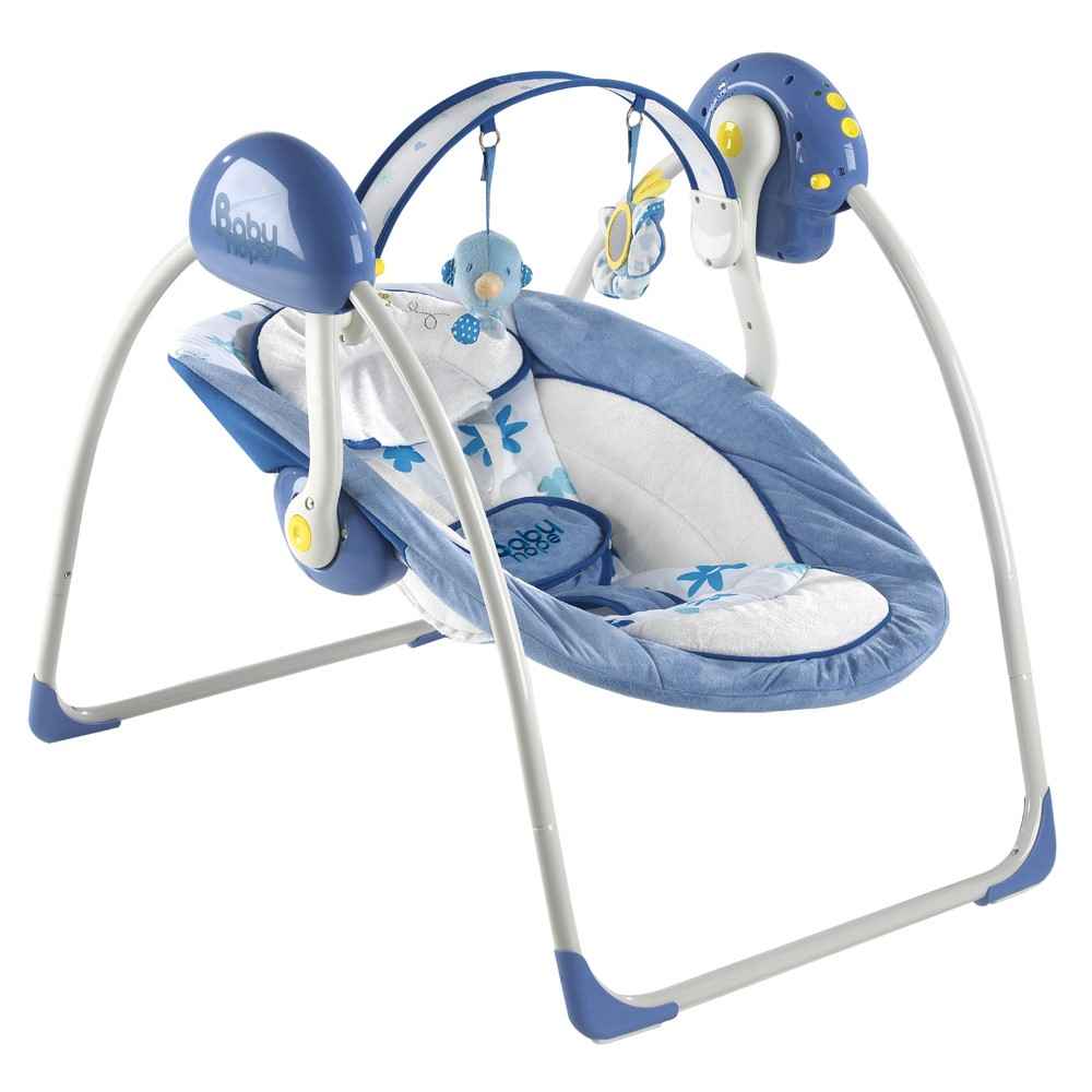 BabyHope BH-6000 Elektrikli Salıncak Mavi