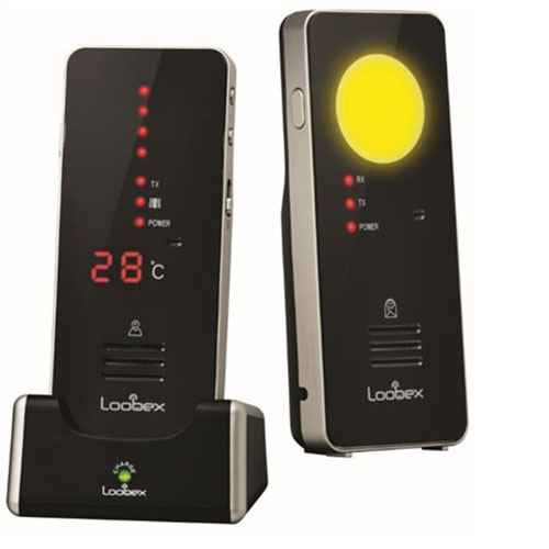 Loobex 2623 Dijital Bebek Telsizi Siyah
