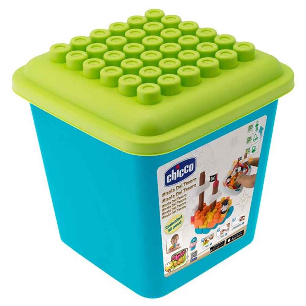 Chicco CHC-68130 Hazine Adası Blok Seti 60 Parça 