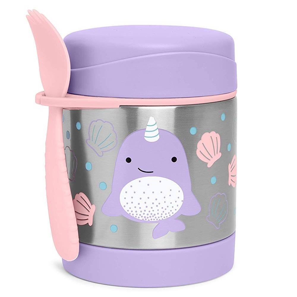Skip Hop Paslanmaz Çelik Termos Pembe-Lila