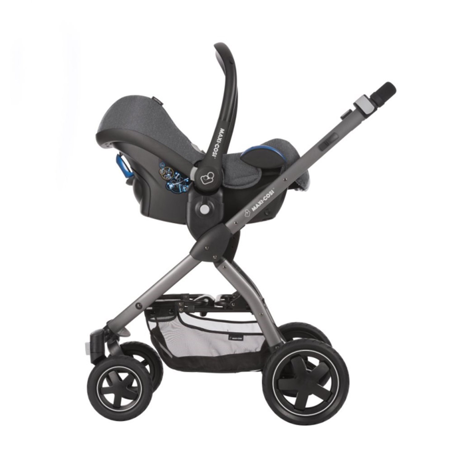 Maxi Cosi Stella Çift Yönlü Bebek Arabası Concrete Grey