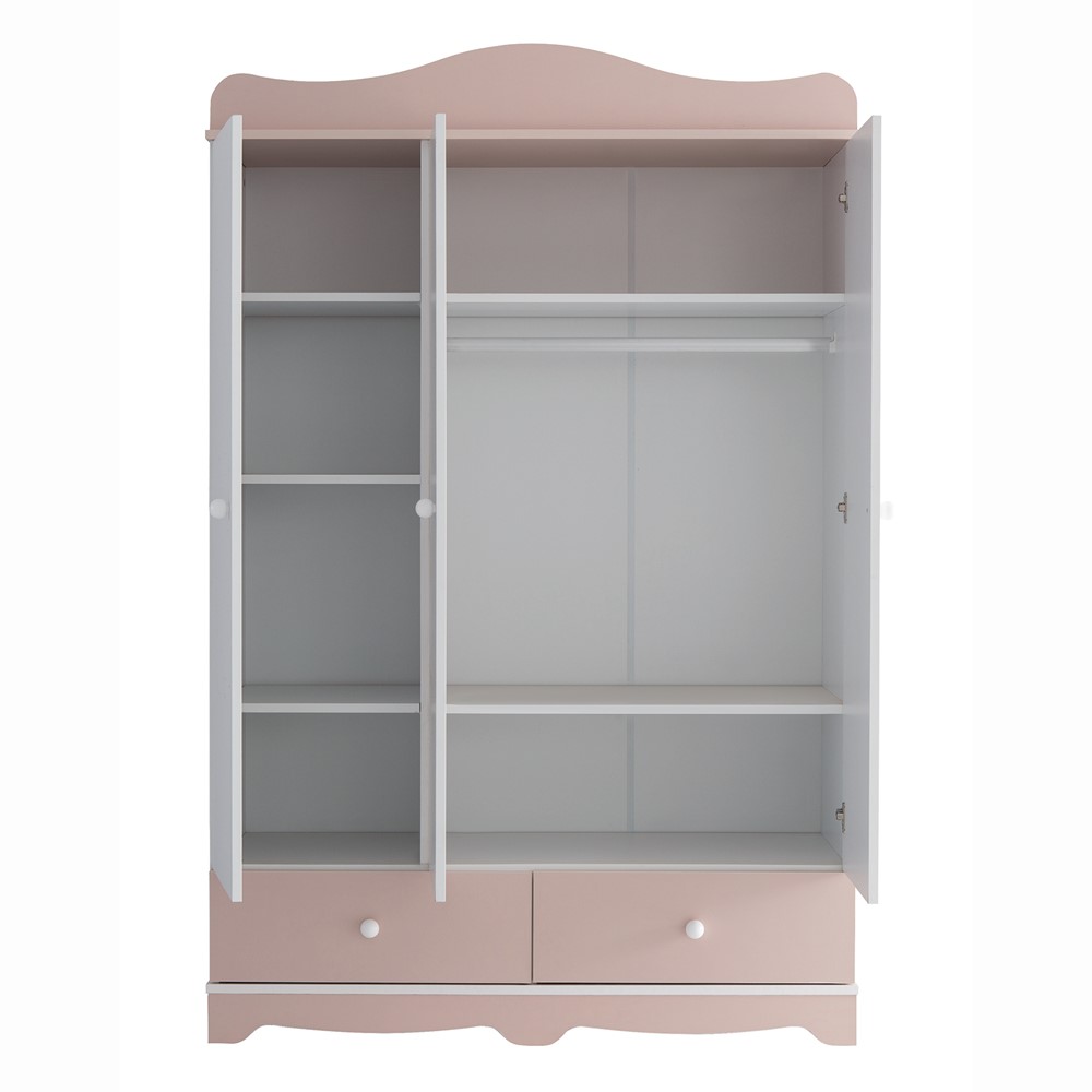 Belis Nova Büyüyen Beşikli Bebek Odası Takımı Pembe İlke