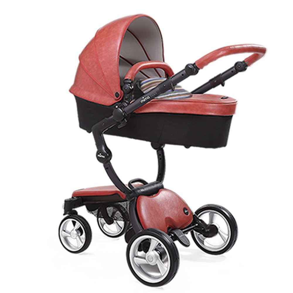 Mima Xari İkili Sistem Portbebeli Bebek Arabası Sicilian Red