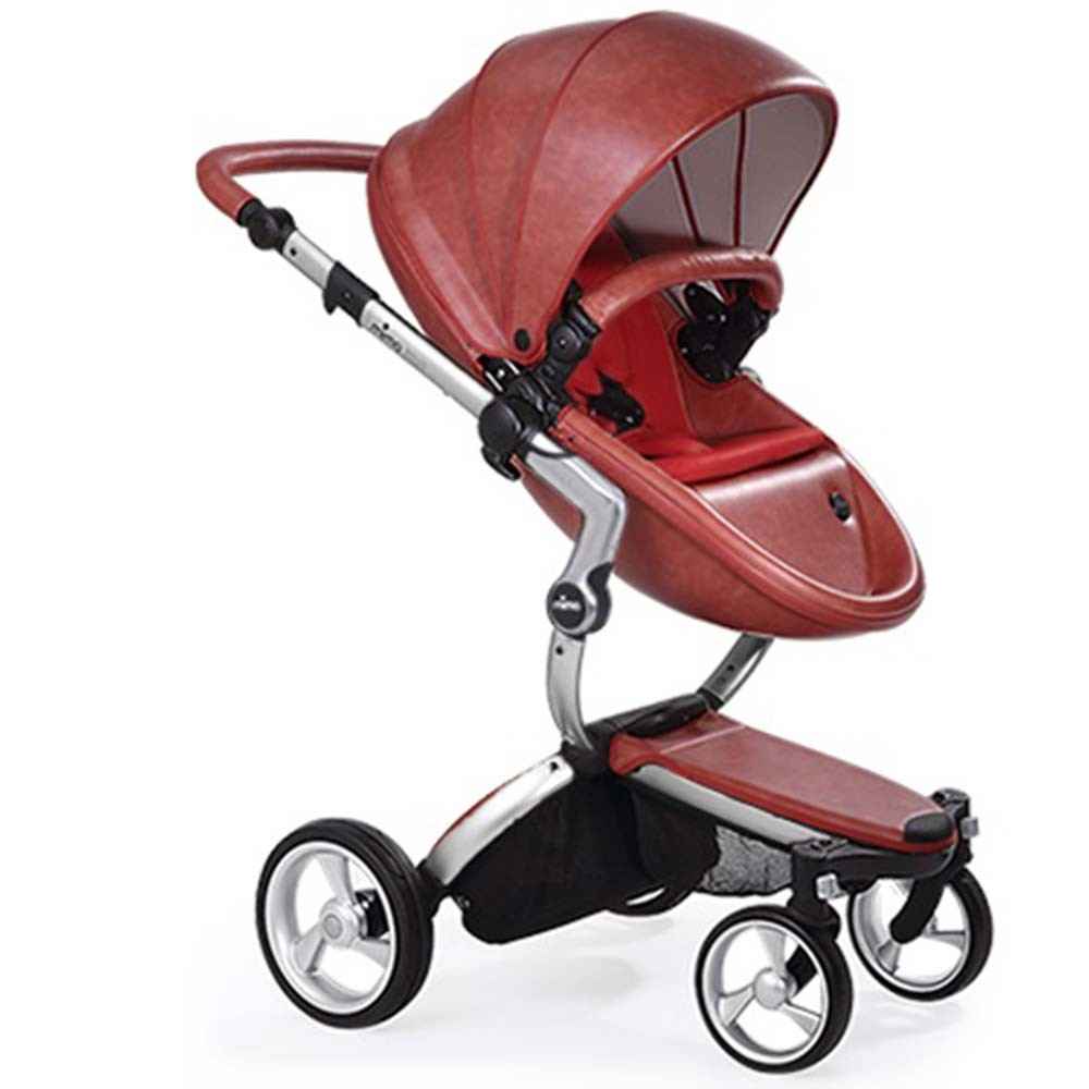 Mima Xari İkili Sistem Portbebeli Bebek Arabası Red