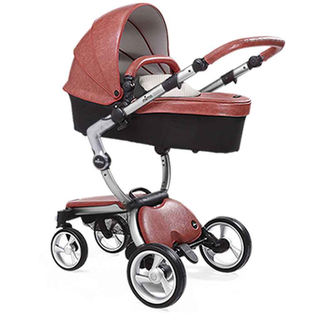 Mima Xari İkili Sistem Portbebeli Bebek Arabası Sicilian Red