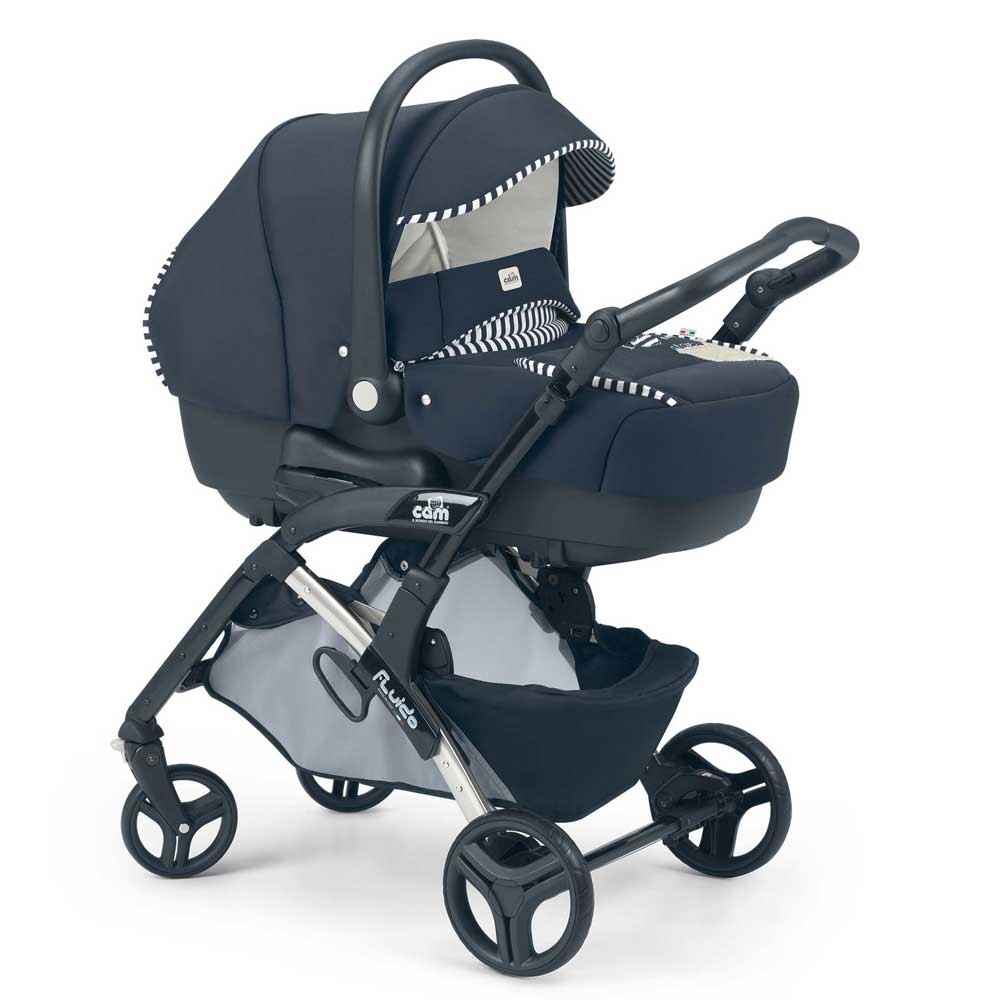 Cam ART877026 Fluido Stella Travel Bebek Arabası Siyah