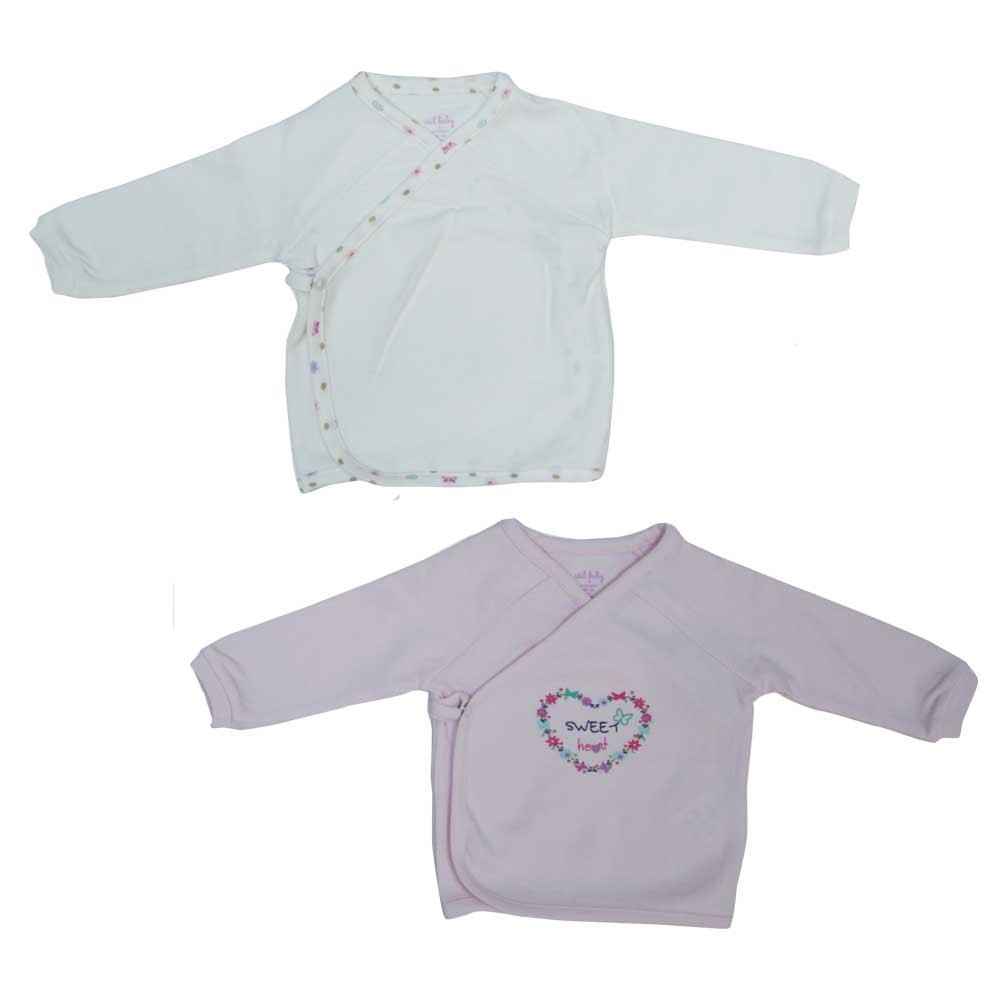 İdil baby 7702 Kız bebek 2 li Zıbın Pembe