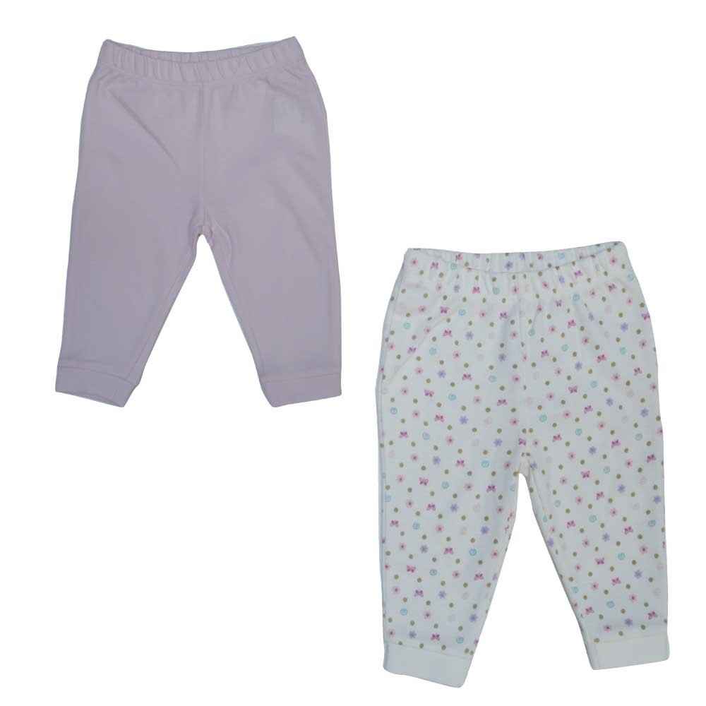 İdil Baby 7700 Kız Bebek Pantolon 2 li Baskılı