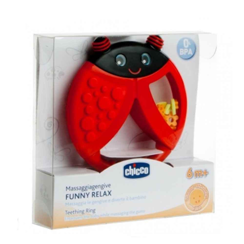 Chicco 2580 Diş Kaşıyıcı 6 Ay+ Uğur Böceği