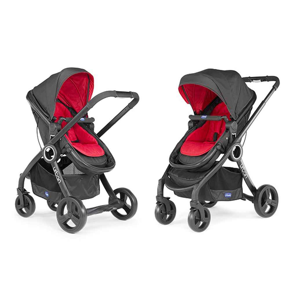 Chicco Urban Plus Puset Bebek Arabası+ Renk Paketi Red Wave