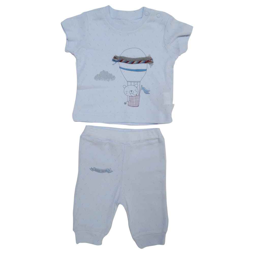 Bibaby 59244 Dreams Erkek Bebek 2 li Takım Mavi