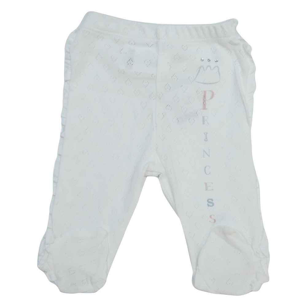 Bibaby 57234 Bibaby Love Kız Bebek Patikli Pantolon Ekru