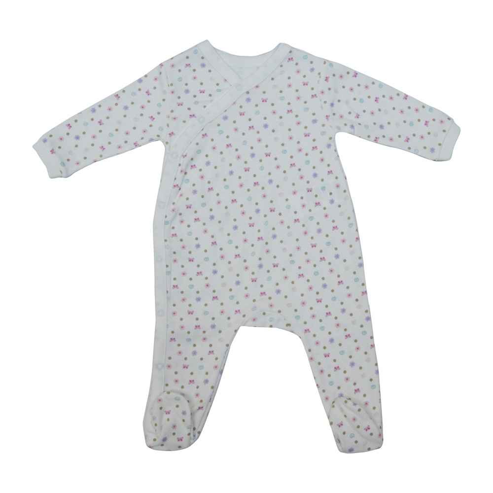 İdil Baby 7705 Kız Bebek Tulum Baskılı