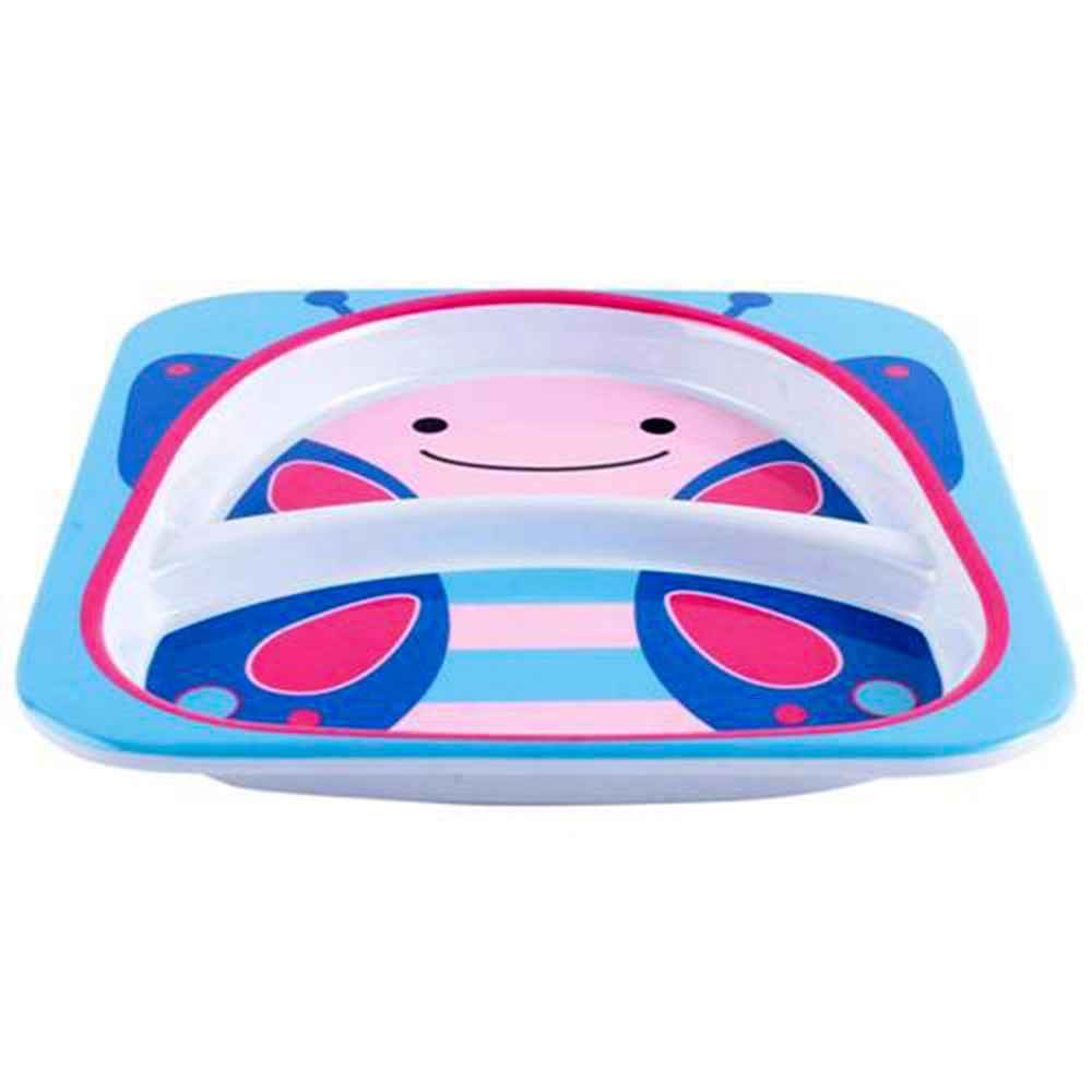 Skip Hop Zoo 2 Bölümlü Geniş Mama Tabağı Kelebek