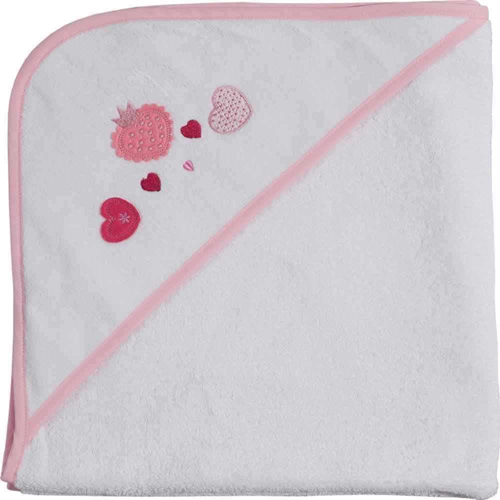 Aybi Baby Bebek Havlusu Tiny Hearts İlke Bebe