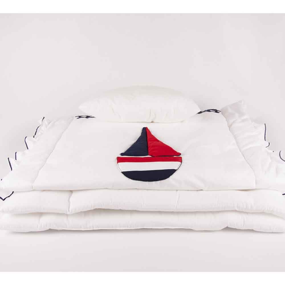 Aybi Baby 3 Parça Bebek Park Yatak Uyku Seti Light House İlke Bebe