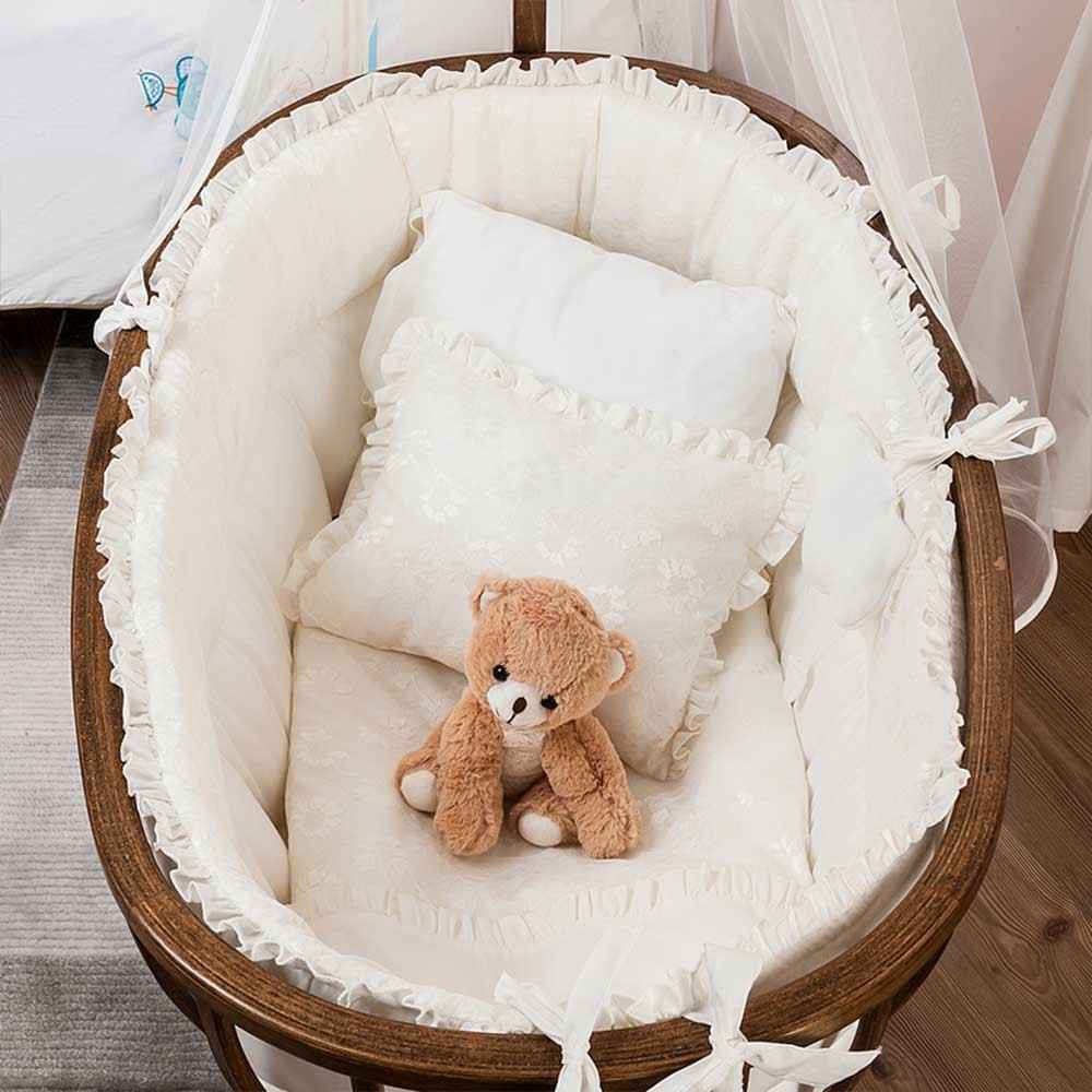 Aybi Baby Beşik Uyku Seti Krem