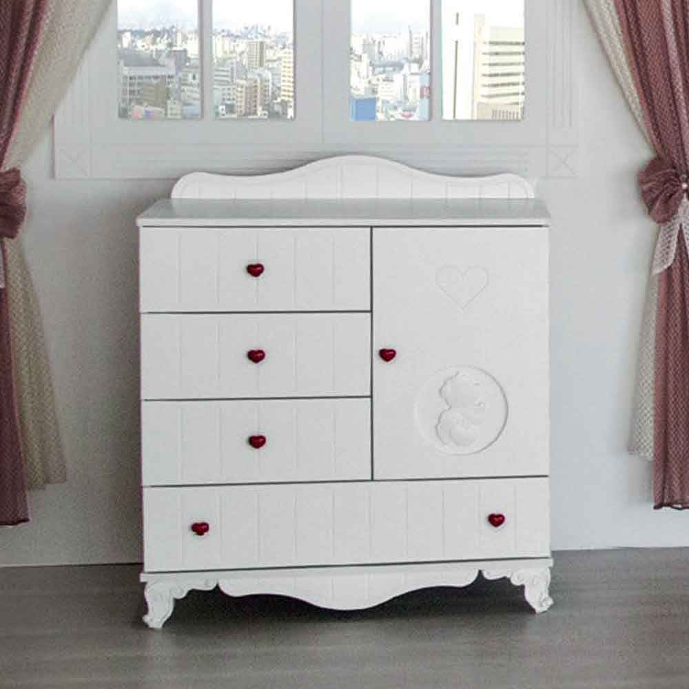 Aymini Nezrin Bebek Odası Şifonyeri 