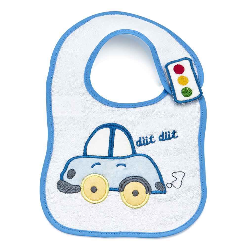 BabyJem 086 Bebek Mobil Mama Önlüğü Mavi