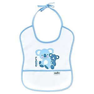 BabyJem 030 Bebek Poli Muşamba Küçük Mama Önlüğü Lacivert