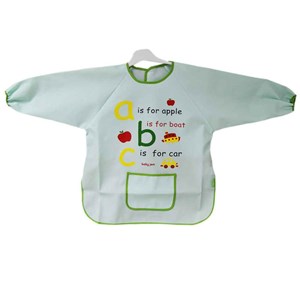 BabyJem 049 Faaliyet Önlüğü Kollu  Yeşil