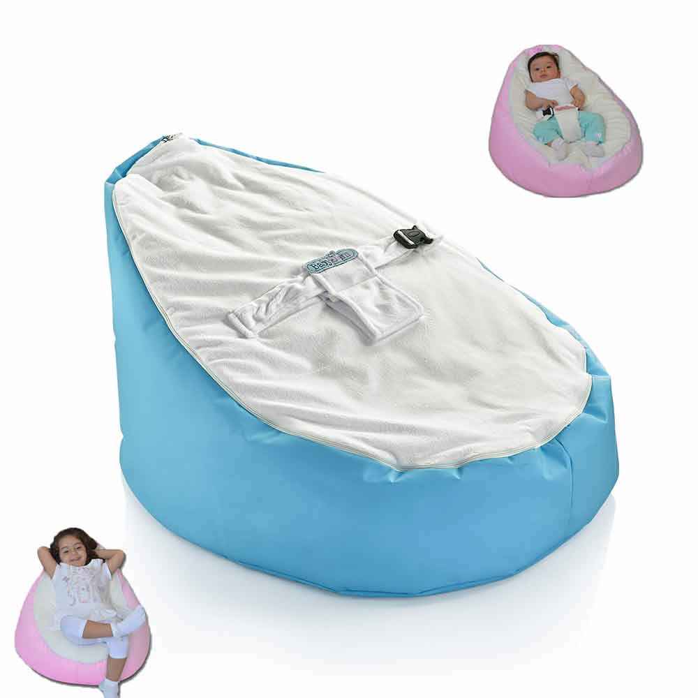 Babyjem ART348 Bebek Fasulye Yatak Mavi İlke Bebe