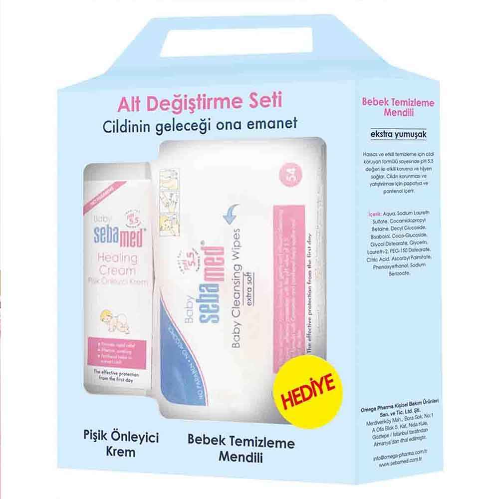 Sebamed Pişik Önleyici Krem Ve Islak Mendil 