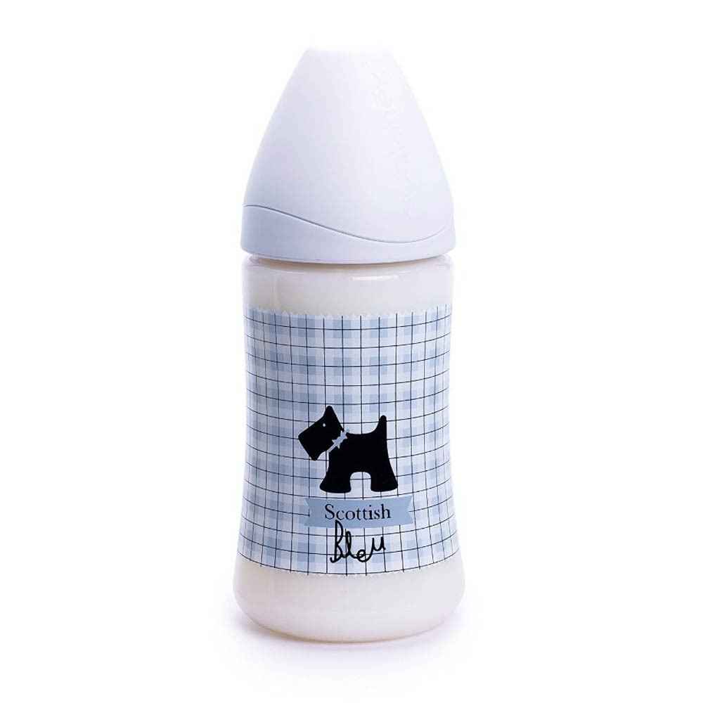 Suavinex 3800172 Geniş Ağızlı Biberon 270 ml Mavi