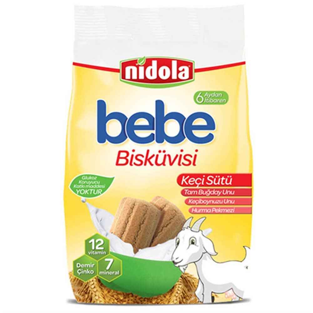 Nidola Bebe Büskivisi Keçisütlü Pekmezli 200 Gr 