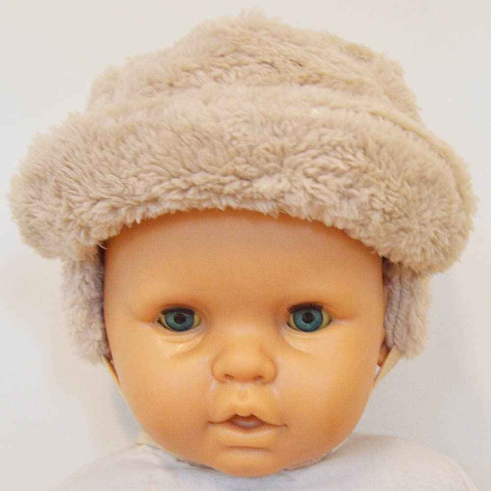 Kardeşler 437017 Velsoft Bebek Şapkası Kahverengi İlke Bebe