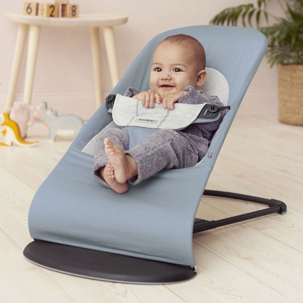 BabyBjorn Balance Soft Cotton Ana Kucağı Blue Grey