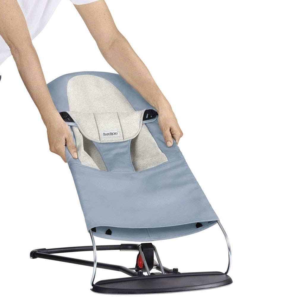 BabyBjorn Balance Soft Cotton Ana Kucağı Blue Grey