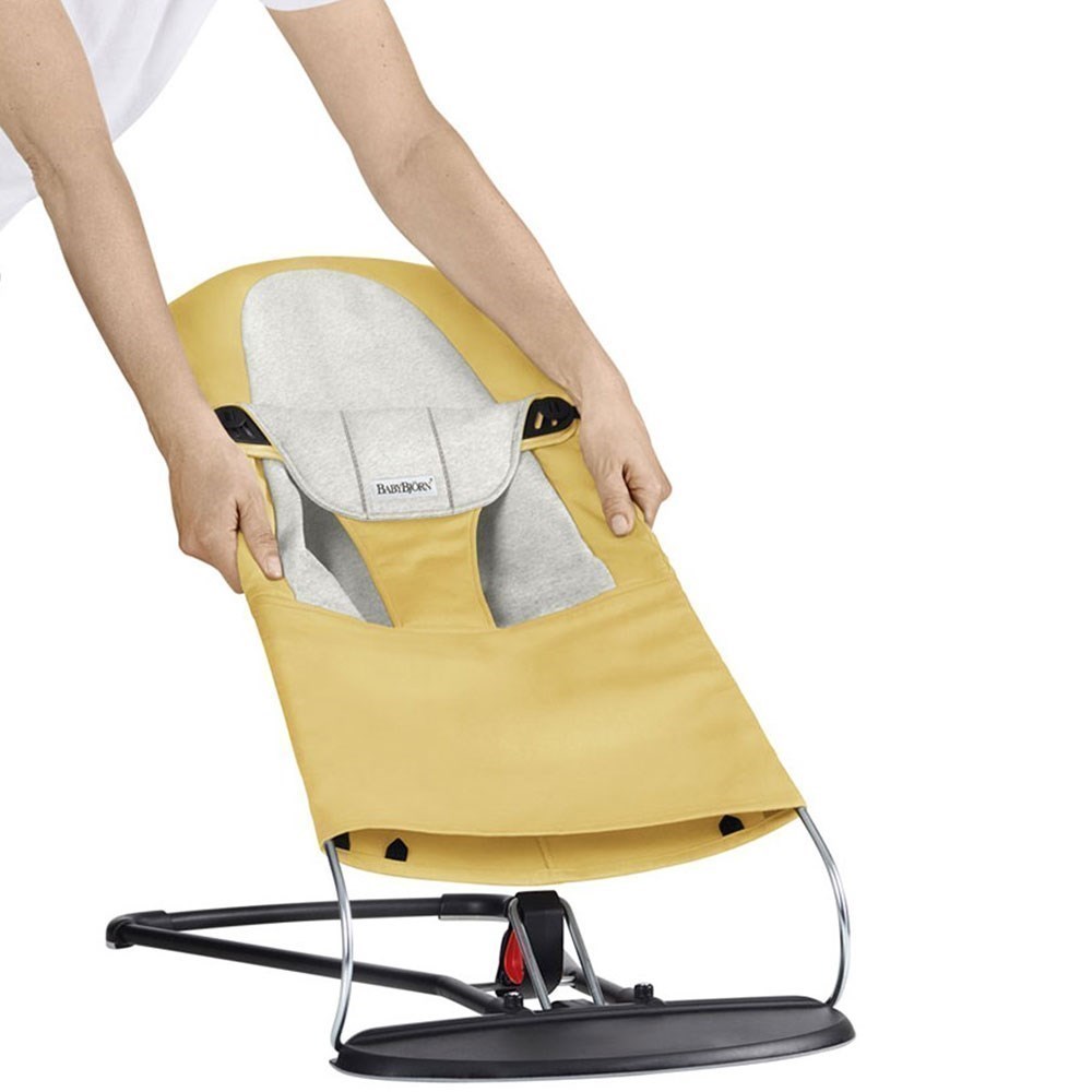 BabyBjorn Balance Soft Cotton Ana Kucağı Grey-Yellow