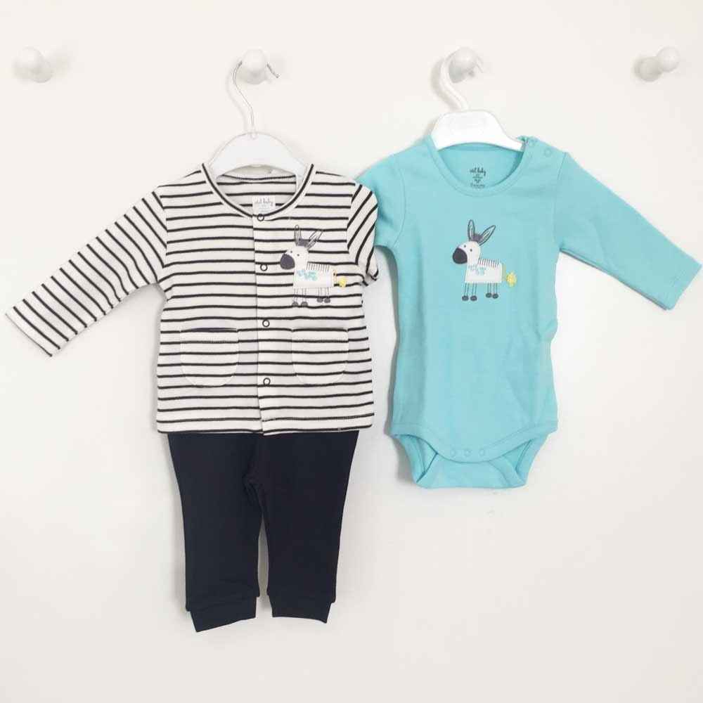 Caramell 2938 Bebek 3lu Takim Bej Ilke Bebe