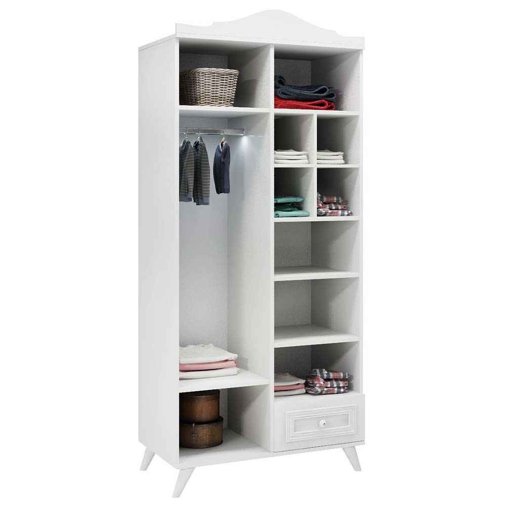 Kidboo Elite 2 Kapılı Bebek Odası Dolabı İlke Bebe Kidboo Elite 2 Kapılı Bebek Odası Dolabı İlke Bebe