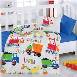 Coton Box 2000 Bebek Nevresim Takımı 100x150 Mavi