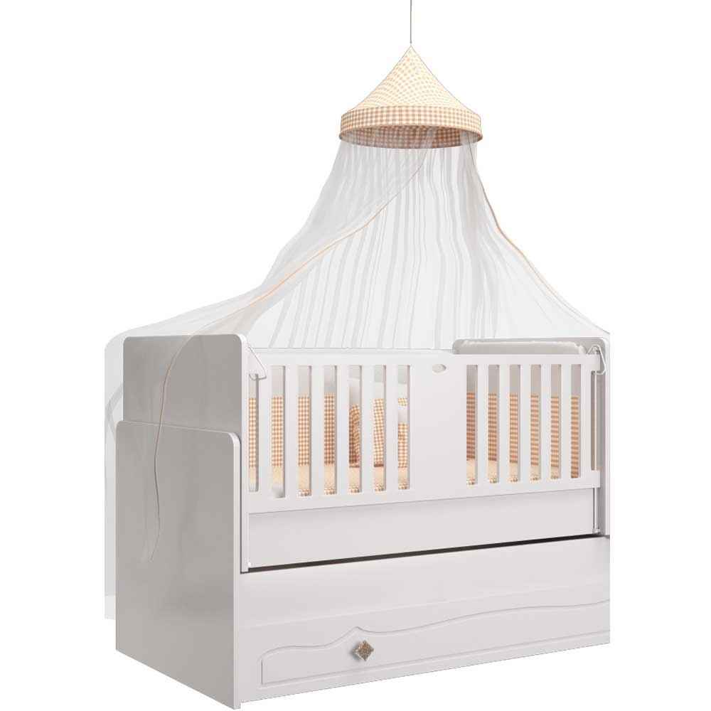 Babi Baby Bebek Odası Cibinlik Tülü Kahverengi