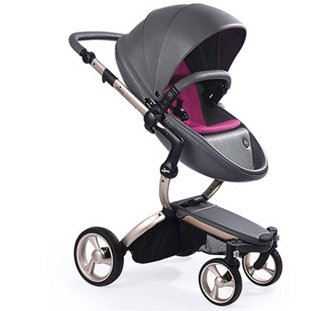 Mima Xari İkili Sistem Portbebeli Bebek Arabası Hot Magenta İlke Bebe