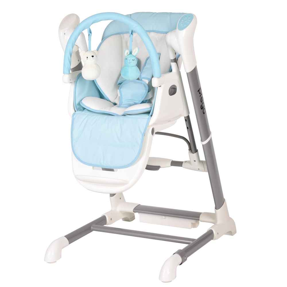 Prego 4023 Trio Bebek Mama Sandalyesi Gri