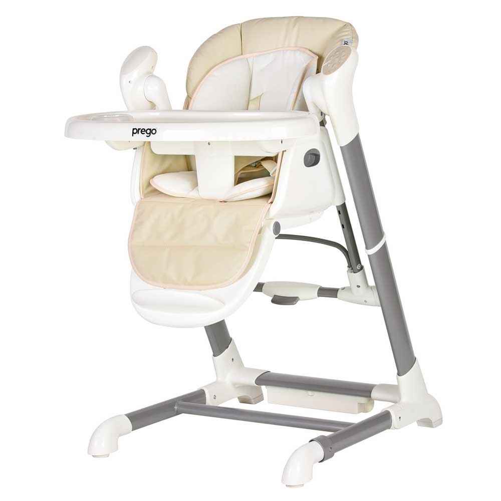 Prego 4023 Trio Bebek Mama Sandalyesi Krem