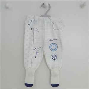 Baby Center S50971 Küçük Denizci Bebek Çoraptolonu İndigo