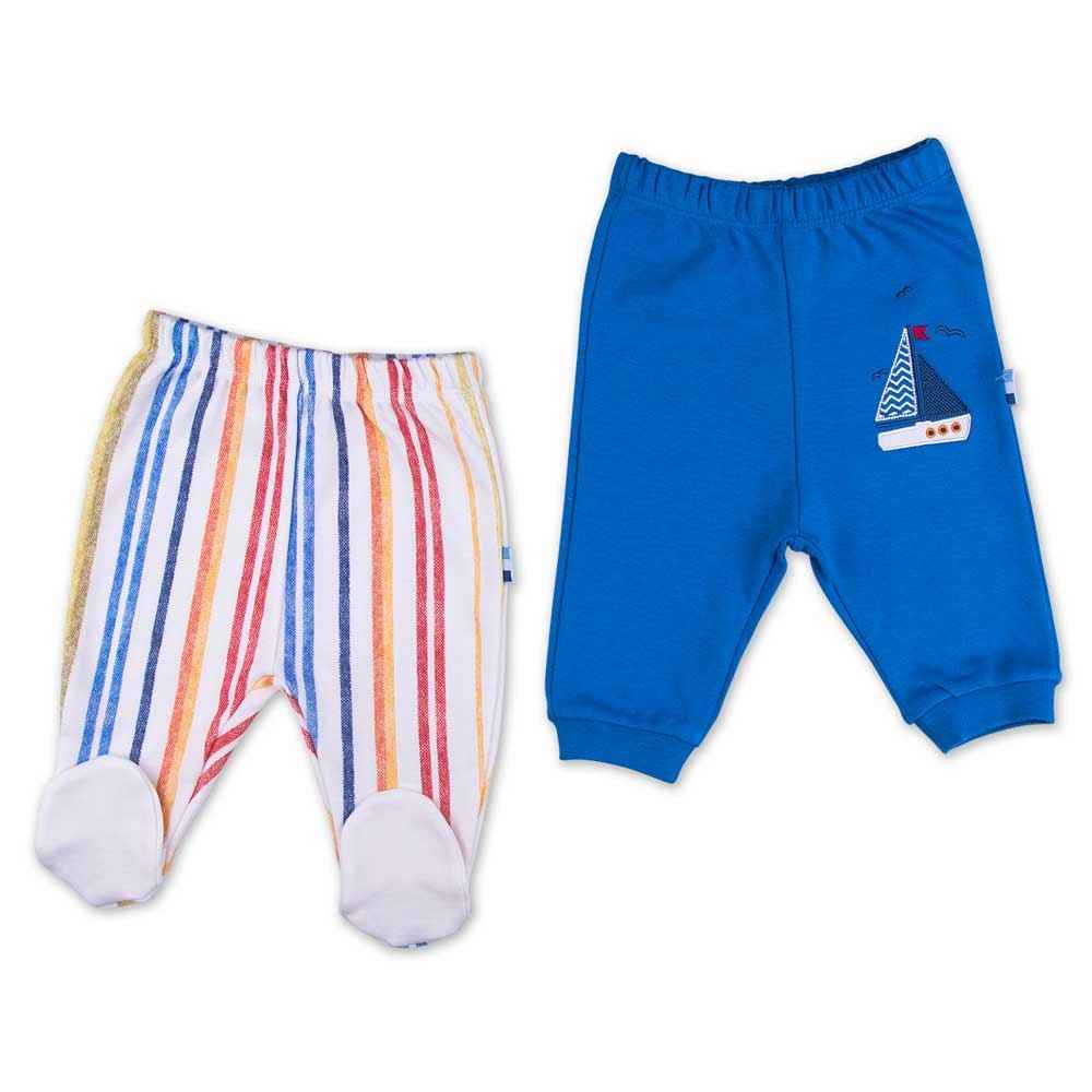 Baby Center S93145 Yelkenli 2li Bebek Pantolonu Saks