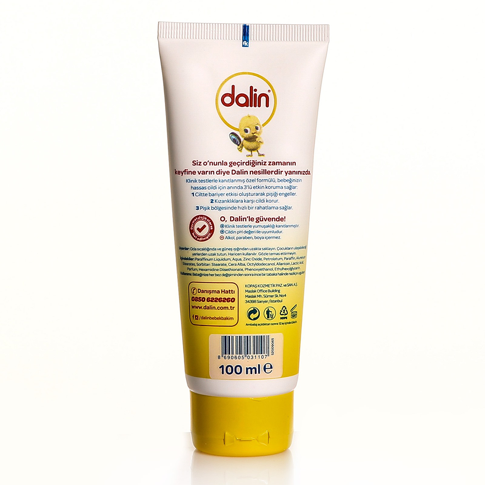 Dalin Pişik Kremi 100 ml 54000068 