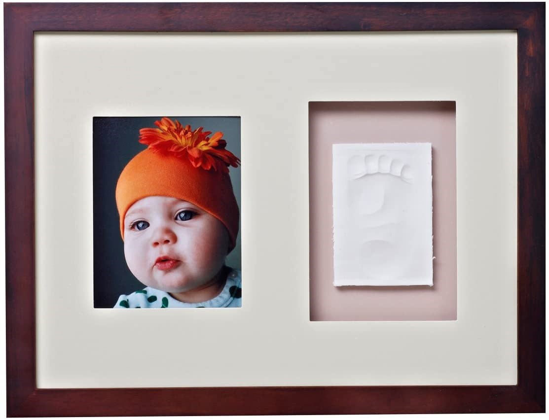 Baby Memory Prints Duvar Çerçevesi Ceviz