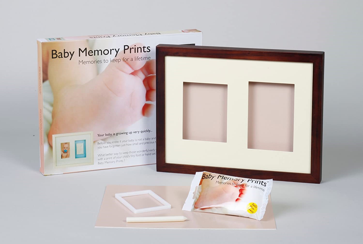 Baby Memory Prints Duvar Çerçevesi Ceviz