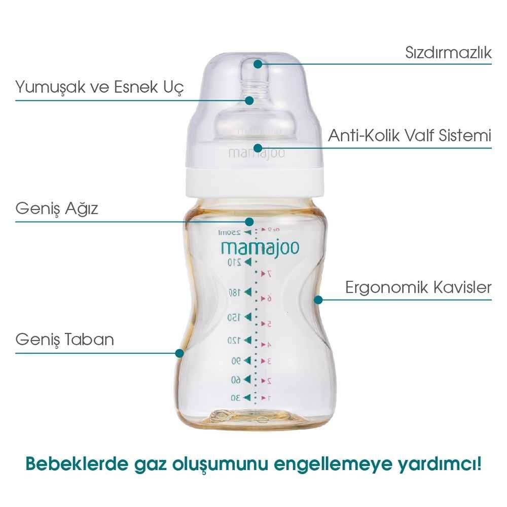 Mamajoo %0 Bpa Pes 150 ml 2li Biberon 